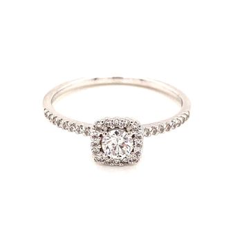 Ring Weissgold 585 Wilhelm Müller Brillantring