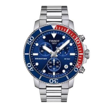 Armbanduhr Edelstahl Tissot Seastar 1000