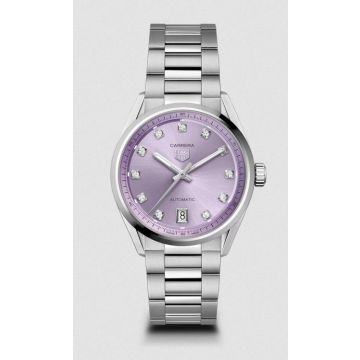 Damenarmbanduhr Edelstahl Tag Heuer Carrera Carrera Date