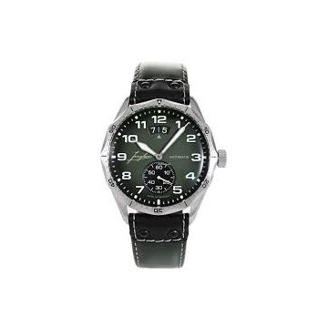 Armbanduhr Edelstahl Junghans Pilot Automatic