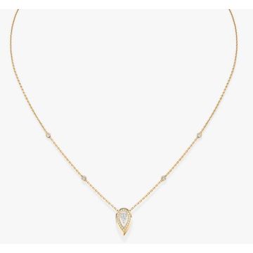 Collier Gelbgold 750 Messika Fiery Collier 0,10ct