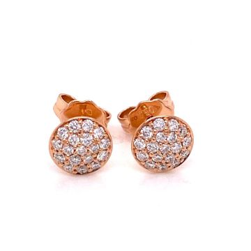 Ohrstecker Roségold 750 Noor Diamantstecker