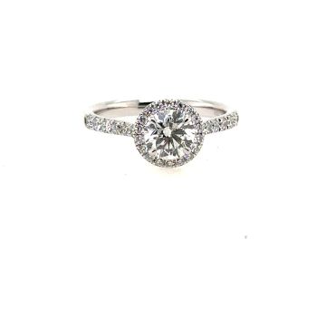 Ring Weissgold 750 Atelier Kopf Diamantring