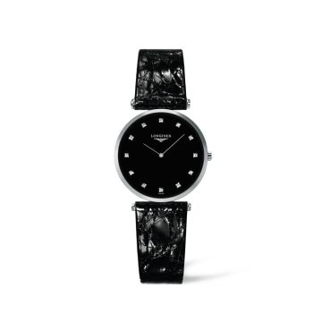 Damenarmbanduhr Edelstahl Longines Grande Classique