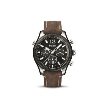 Chronograph Edelstahl Union Glashütte Belisar Belisar Chronograph Sport