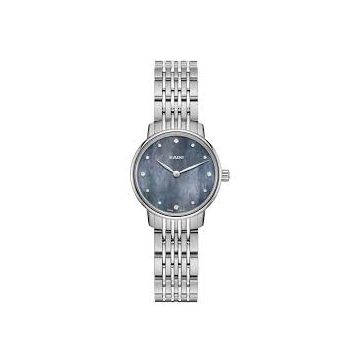 Damenarmbanduhr Edelstahl Rado Coupole