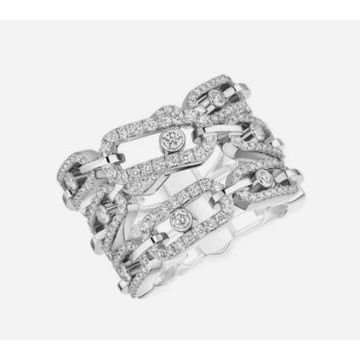 Ring Weissgold 750 Messika Move Link