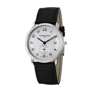 Herrenarmbanduhr Edelstahl Frederique Constant Slimline