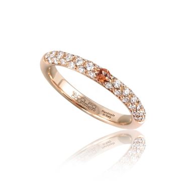 Ring Rotgold 750 Adolfo Courrier Hermes Collection