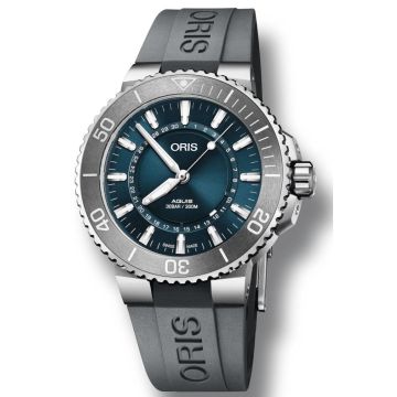 Herrenarmbanduhr Edelstahl Oris Source of Life L.E.