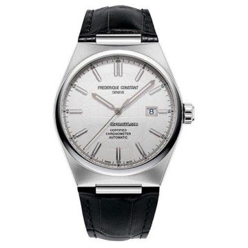 Herrenarmbanduhr Edelstahl Frederique Constant Highlife Automatic