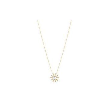 Collier Gelbgold 750 LA Brune & LA Blonde NECKLACE MINI SOLEIL DIAMOND