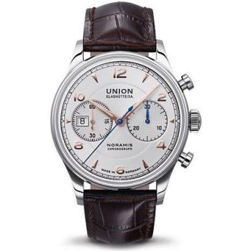 Chronograph Edelstahl Union Glashütte Noramis Noramis Chronograph