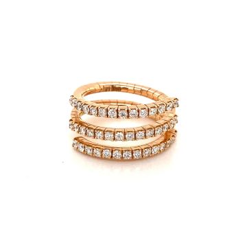Ring Roségold 750 Atelier Kopf Brillantring