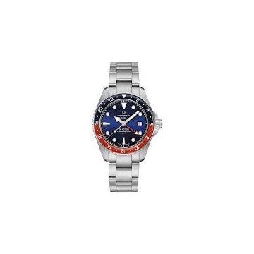 Herrenarmbanduhr Edelstahl Certina DS Action GMT Powermatic 80