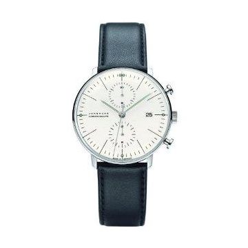 Chronograph Edelstahl Junghans Max Bill Chronoscope