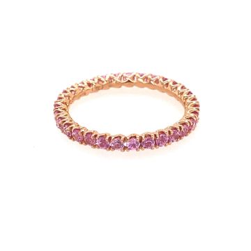 Ring Roségold 750 Atelier Kopf Pink Saphires