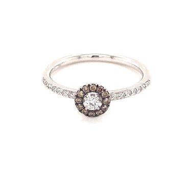 Ring Weissgold 750 Atelier Kopf Brillanten