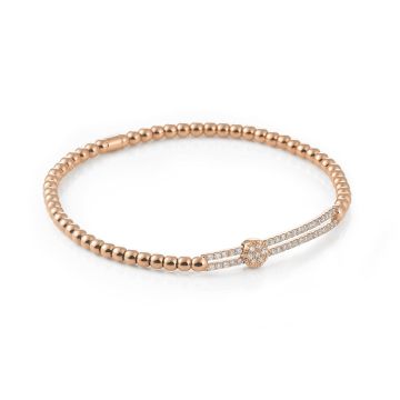 Armband Rotgold 750 Al Coro Strechy