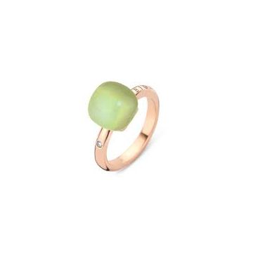 Ring Rotgold 750 Bigli Mini Sweety Peridot