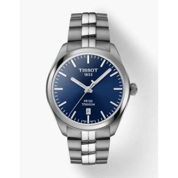 Damenarmbanduhr Titan Tissot PR100 Titanium Quartz