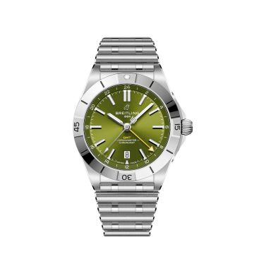 Herrenarmbanduhr Edelstahl Breitling Chronomat Chronomat Automatic GMT 40 Giannis Antetokounmpo