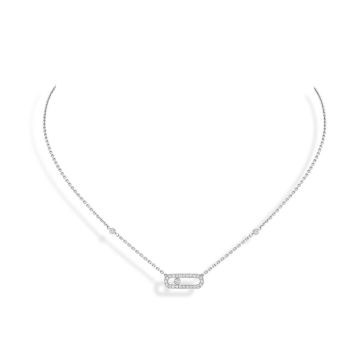 Collier Weissgold 750 Messika Move Uno Move Uno Pavé