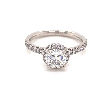 Ring Weissgold 750 Atelier Kopf Brillantring