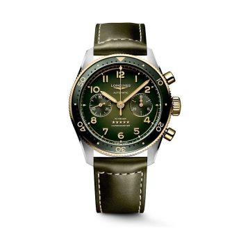Armbanduhr Edelstahl/Gelbgold 750 Longines SPIRIT FLYBACK