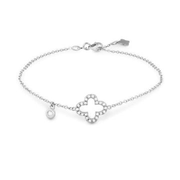 Armband Weissgold 750 Piero Milano Gioielli Brilliantarmband