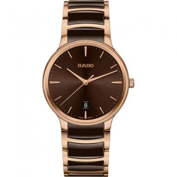 Herrenarmbanduhr Edelstahl/Keramic Rado Centrix Centrix