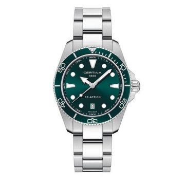 Herrenarmbanduhr Edelstahl Certina DS Action