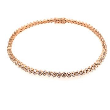 Armband Roségold 750 Atelier Kopf Brillantarmband