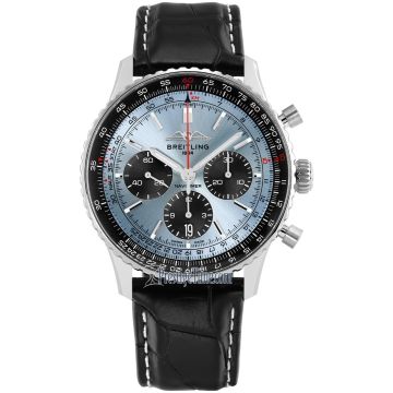 Chronograph Edelstahl Breitling Navitimer Navitimer B01 Chronograph 43