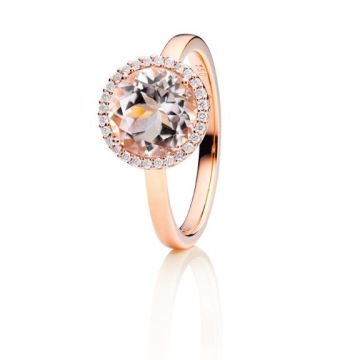 Ring Roségold 750 Capolavoro Morganit