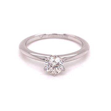 Ring Weissgold 750 Noor Solitaire 6-Krappen