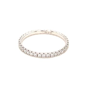 Ring Weissgold 750 Atelier Kopf Memoire Brillantring