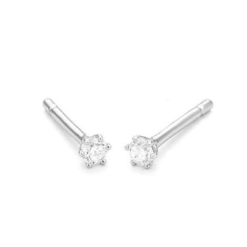 Ohrstecker Weissgold 750 Facet Barcelona Brillantstecker