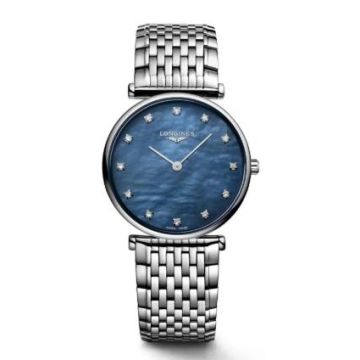Armbanduhr Edelstahl Longines La Grande Classique