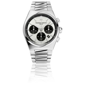 Chronograph Edelstahl Frederique Constant Highlife
