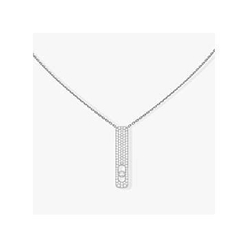 Collier Weissgold 750 Messika My first Diamond Pavé Anhänger