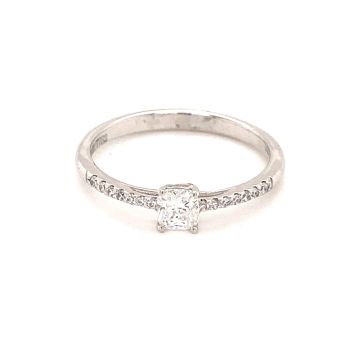 Ring Weissgold 750 Atelier Kopf Verlobungsring