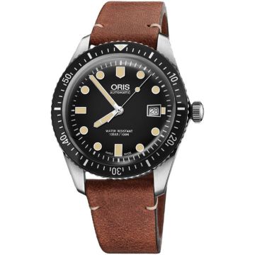 Herrenarmbanduhr Edelstahl Oris Divers 65 42mm