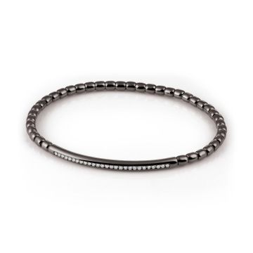 Armreifen Weissgold 750 Al Coro Stretchy Men Armband