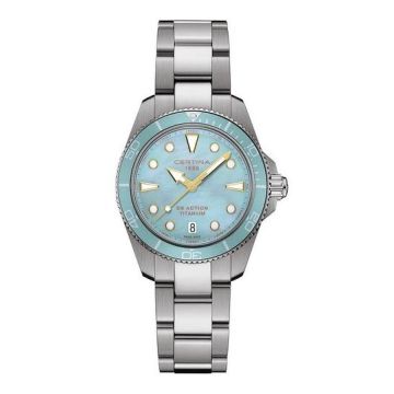 Damenarmbanduhr Edelstahl Certina DS Action Lady