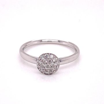 Ring Weissgold 750 Noor Pavée Brillantring