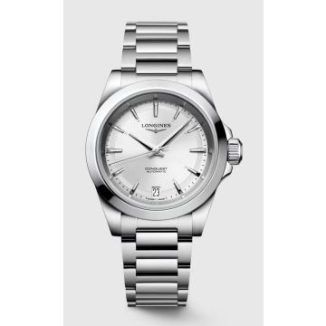 Damenarmbanduhr Edelstahl Longines Conquest CONQUEST