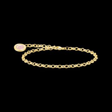 Armband Silber vergoldet, gelb Sabo Thomas Charm Armband