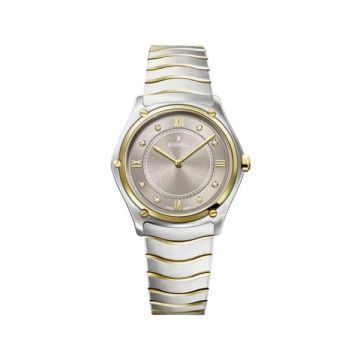 Damenarmbanduhr Edelstahl/Gelbgold 750 Ebel Sport Classic