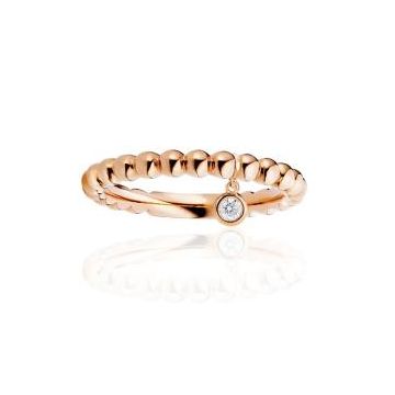 Ring Roségold 750 Capolavoro Fantasia Brillantring